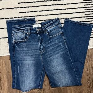 Risen Dark Wash Denim Jeans